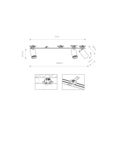 Nowodvorski MONO SURFACE Spot Podtynkowa Max moc 10W only LED GU10  Biały 7830 - produkt 2