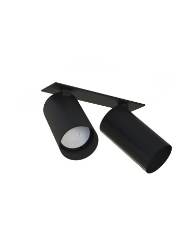 Nowodvorski MONO SURFACE Spot Podtynkowa Max moc 10W only LED GU10  Czarny 7834