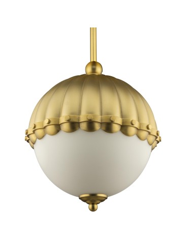 Cosmolight Lampa wisząca PRALINES P01220BR mosiądz