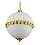 Lampy wiszące - Cosmolight Lampa wisząca PRALINES P01206WH biały, mosiądz - product 1