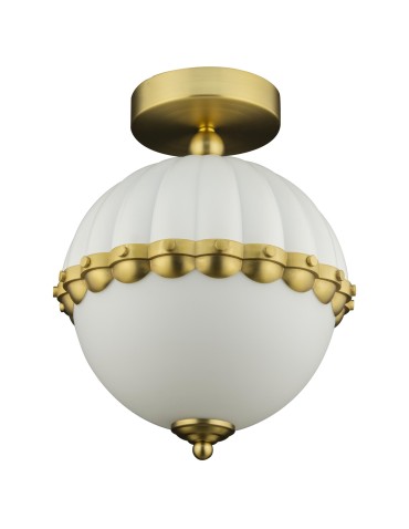 Cosmolight Lampa wisząca PRALINES P01206WH biały, mosiądz - produkt 2