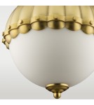 Kinkiety w stylu Modern Classic - Cosmolight Kinkiet PRALINES W01251BR mosiądz - product 2
