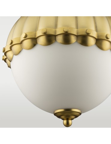 Cosmolight Kinkiet PRALINES W01251BR mosiądz - produkt 2