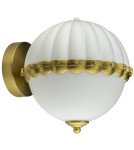 Kinkiety w stylu Modern Classic - Cosmolight Kinkiet PRALINES W01237WH biały, mosiądz - product 1