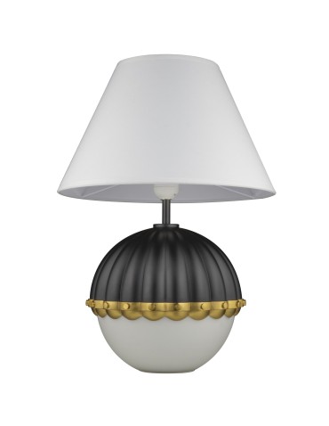 Cosmolight Lampa stołowa PRALINES T01275BK czarny, mosiądz