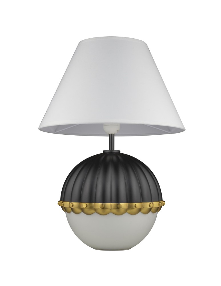 Cosmolight Lampa stołowa PRALINES T01275BK czarny, mosiądz
