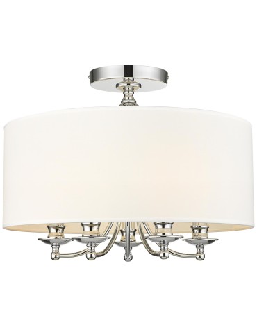 Cosmolight Plafon ABU DHABI C05428CH-WH chrom