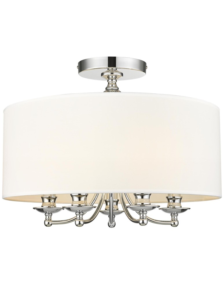 Cosmolight Plafon ABU DHABI C05428CH-WH chrom