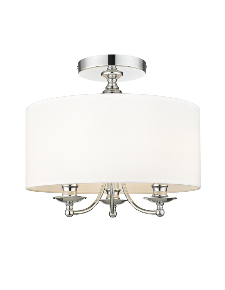 Cosmolight Plafon ABU DHABI C03466CH-WH chrom