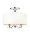 Cosmolight Plafon ABU DHABI C03466CH-WH chrom