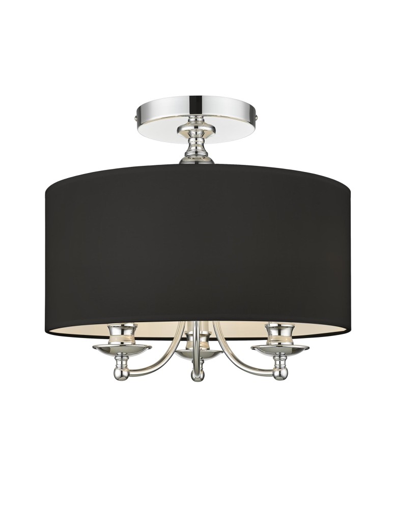 Cosmolight Plafon ABU DHABI C03466CH-BK chrom