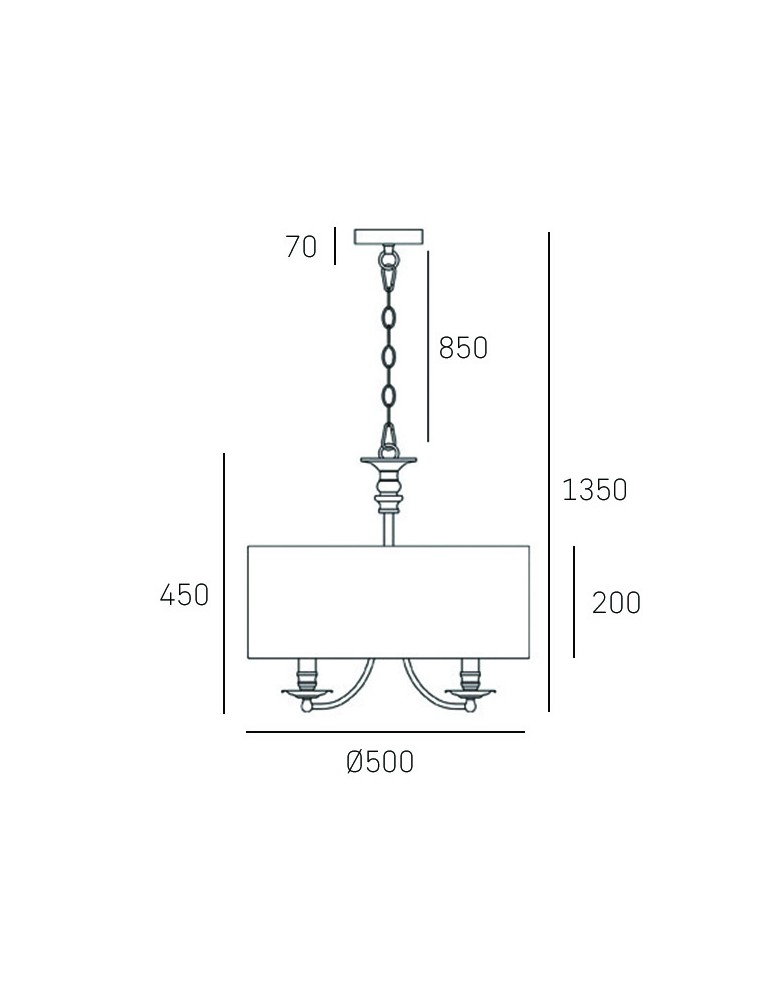 Lampy wiszące w stylu Hampton - Cosmolight Lampa wisząca ABU DHABI P05896AU-WH złoty - product kolory-swiatla.pl 2