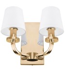 Kinkiety z abażurem - CosmoLight Kinkiet NEW YORK W02510AU-BK złoty - product 2
