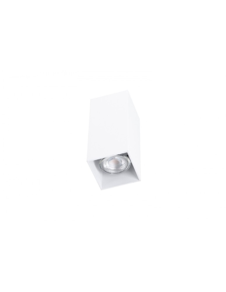 Oprawy sufitowe na wymienne źródło światła - Azzardo Natynkowa VELIA SQUARE 2 (white) 2xGU10 biała AZ4403 - produkt kolory-swiatla.pl 1