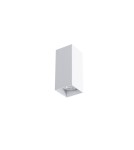 Oprawy sufitowe na wymienne źródło światła - Azzardo Natynkowa VELIA SQUARE 2 (white) 2xGU10 biała AZ4403 - product 2