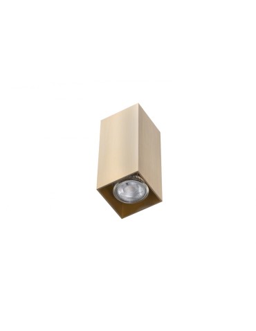 Azzardo Natynkowa VELIA SQUARE 2 (brass) 2xGU10 złota AZ4402