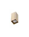 Azzardo Natynkowa VELIA SQUARE 2 (brass) 2xGU10 złota AZ4402