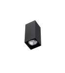 Oprawy sufitowe na wymienne źródło światła - Azzardo Natynkowa VELIA SQUARE 2 (black) 2xGU10 biała AZ4401 - product 1