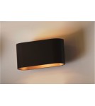 Kinkiety - Azzardo Kinkiet Vega (black/black) 1xG9 czarny AZ4145 - product 4