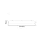 Lampy sufitowe - Orlicki Design SUFITOWA LED 48W Piatto Gold 60 - produkt 6