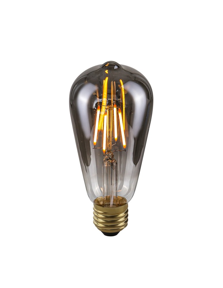 ITALUX  Smoke Żarówka LED E27 4W 2200K 180lm Dymiony 801452 ST64 ITALUX  Smoke Żarówka LED E27 4W 2200K 180lm Dymiony 801452 ST64