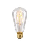 ITALUX  Clear Żarówka LED E27 4W 2200K 400lm Przezroczysty 801402 ST64 ITALUX  Clear Żarówka LED E27 4W 2200K 400lm Przezroczysty 801402 ST64