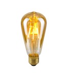 ITALUX  Amber Żarówka LED E27 4W 2200K 400lm Bursztynowy LDS-ST64-A ST64 ITALUX  Amber Żarówka LED E27 4W 2200K 400lm Bursztynowy LDS-ST64-A ST64