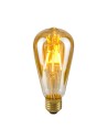 ITALUX  Amber Żarówka LED E27 4W 2200K 400lm Bursztynowy LDS-ST64-A ST64 ITALUX  Amber Żarówka LED E27 4W 2200K 400lm Bursztynowy LDS-ST64-A ST64
