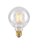 Żarówki Edisona LED E27 230V - ITALUX Clear Żarówka LED E27 4W 2200K 400lm Przezroczysty 801404 G95 - product 1