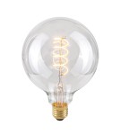 Żarówki Edisona LED E27 230V - ITALUX  Spiral Clear Żarówka LED E27 4W 2200K 170lm Przezroczysty 801503 G125 - product 1