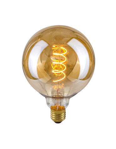 ITALUX  Spiral Amber Żarówka LED E27 4W 2200K 90lm Bursztynowy LDS-G125-SA G125