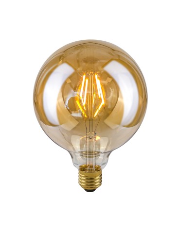 ITALUX  Amber Żarówka LED E27 4W 2200K 400lm Bursztynowy LDS-G125-A G125