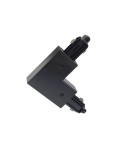 Akcesoria do szynoprzewodów 1 fazowych - ITALUX Marvi Track Connector Akcesoria Do Szynoprzewodu  Czarny TRL-H1C-CONN-L-RT-BL - product 1