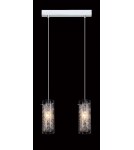 Lampy wiszące - ITALUX Ibiza Wisząca E14 2x40W Chrom MDM1903/2 - produkt 1