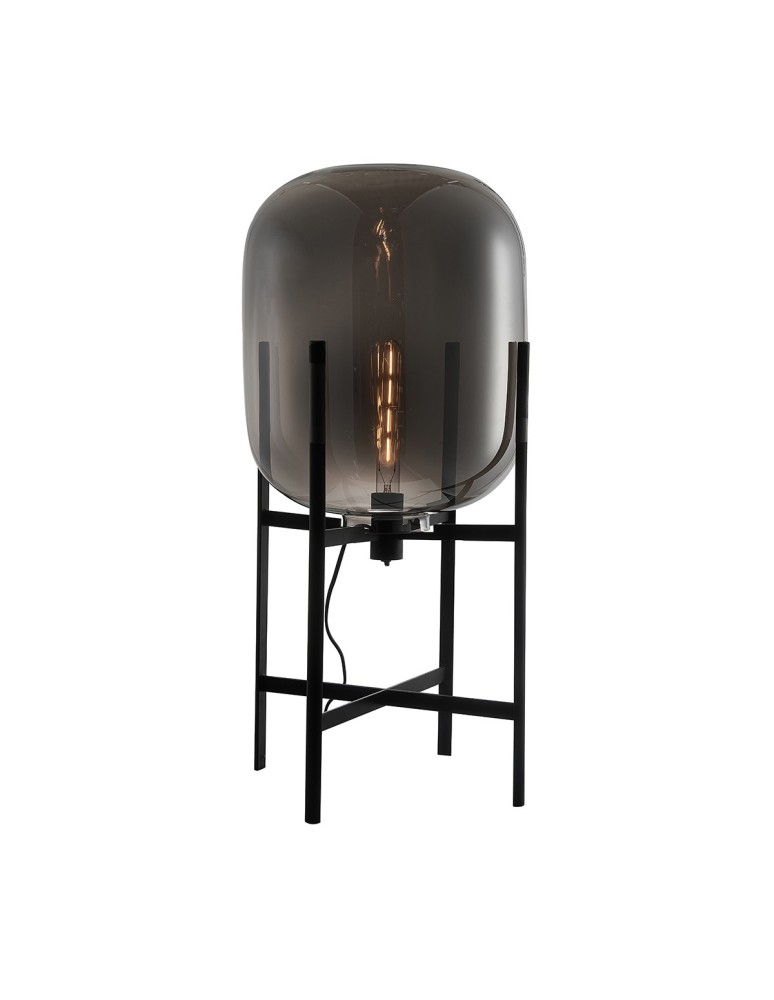 Lampy podłogowe loftowe - industrialne - ITALUX Maversa Stojąca E27 1x60W Czarny/Grafit FL-82321-1A-M - produkt kolory-swiatla.pl 1