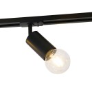 Lampy do szynoprzewodów 1 fazowych - ITALUX Marvi TR Dolores Reflektor Do Szynoprzewodu E27 1x40W Czarny 922121-1-BL - product 1