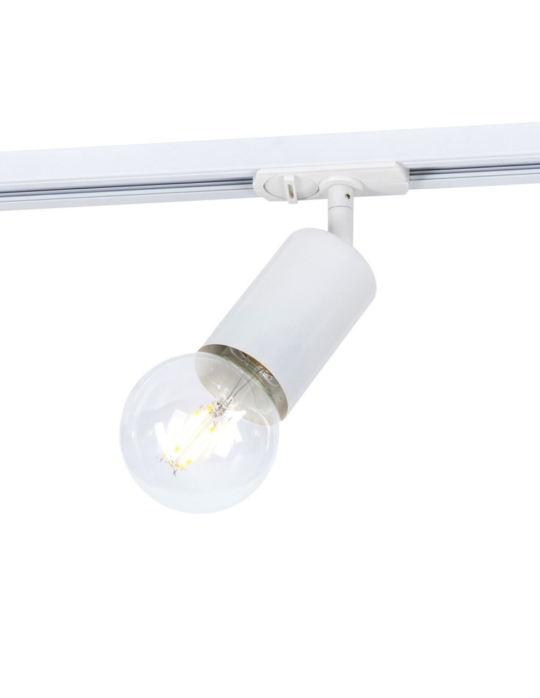 Lampy do szynoprzewodów 1 fazowych - ITALUX Marvi TR Dolores Reflektor Do Szynoprzewodu E27 1x40W Biały 922103-1-WH - produkt kolory-swiatla.pl 1