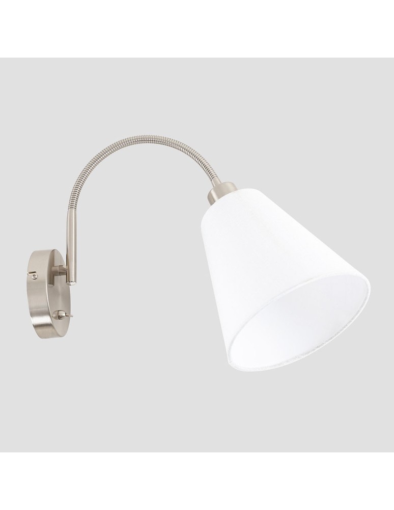 ITALUX Tonia Biurkowa E27 40W Biały WL-76382-1-WH ITALUX Tonia Biurkowa E27 40W Biały WL-76382-1-WH