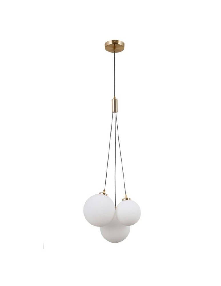 ITALUX Perlos Wisząca G9 3x5W Mosiądz PND-54456-3-HB