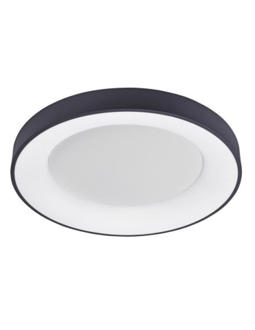 ITALUX Giulia Plafon LED zintegrowany 50W 4000K 2750lm Czarny 5304-850RC-BK-4