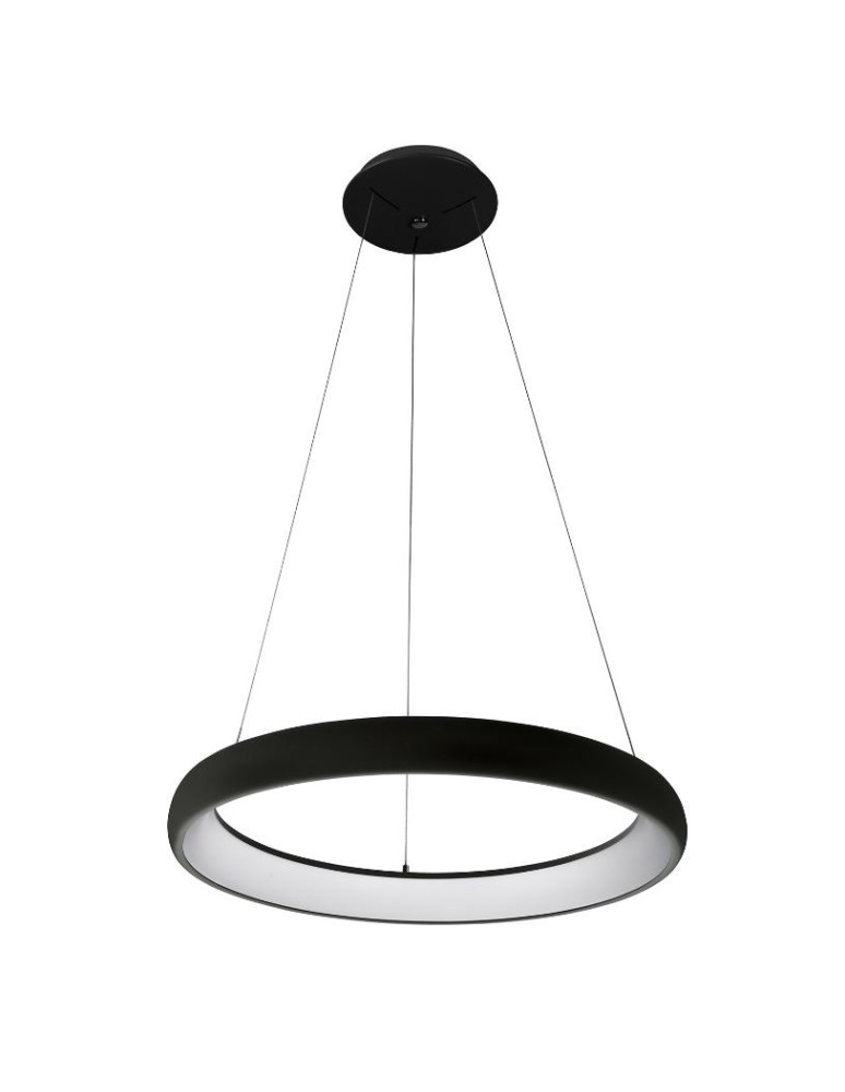 ITALUX Alessia Wisząca LED zintegrowany 50W 4000K 2750lm Czarny 5280-850RP-BK-4