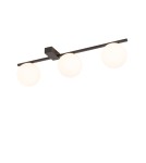 Lampy sufitowe nowoczesne - Nowodvorski PIK III  Sufitowa Kinkiet Max moc 12W G9 Czarny 10301 - product 4