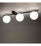 Lampy sufitowe nowoczesne - Nowodvorski PIK III  Sufitowa Kinkiet Max moc 12W G9 Czarny 10301 - product 5