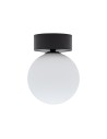 Nowodvorski KIER S BLACK  Sufitowa Plafon Max moc 12W G9 Czarny 10302