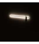 Kinkiety nowoczesne - Nowodvorski MOTIVE LED M  Ścienna Kinkiet z włącznikiem Max moc 8W LED Czarny 10311 - product 3