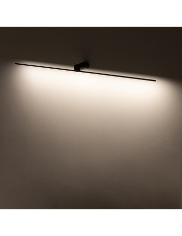 Nowodvorski SPIN LED M  Ścienna Kinkiet obrazowe Max moc 14W LED Czarny 10370 - produkt 2