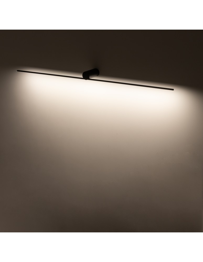 Nowodvorski SPIN LED M Ścienna Kinkiet obrazowe Max moc 14W LED Czarny 10370 Nowodvorski SPIN LED M Ścienna Kinkiet obrazowe Max moc 14W LED Czarny 10370
