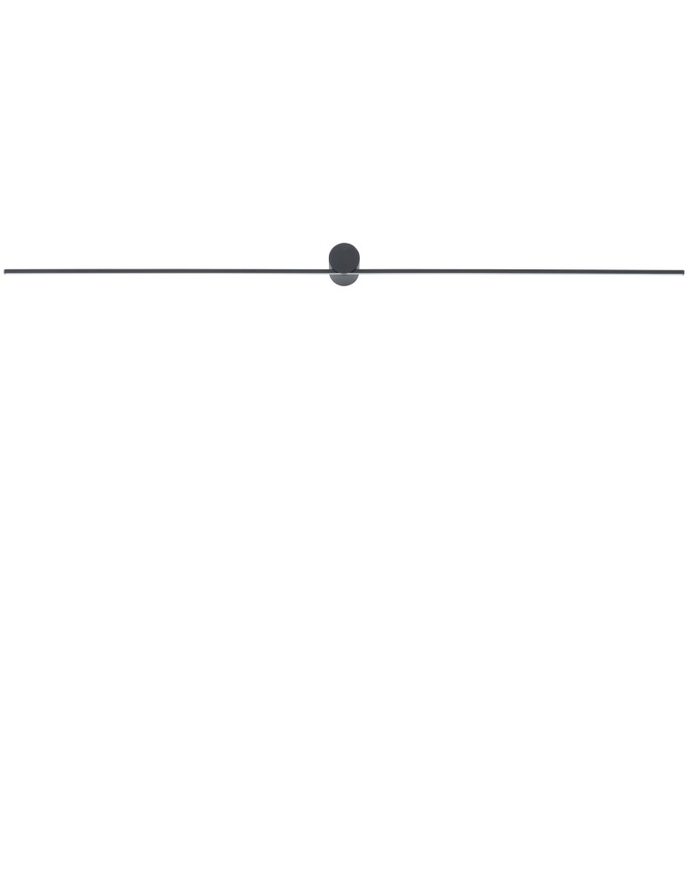 Nowodvorski SPIN LED L  Ścienna Kinkiet obrazowe Max moc 12W LED Czarny 10371