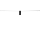 Kinkiety nad lustro - Nowodvorski SPIN LED L  Ścienna Kinkiet obrazowe Max moc 12W LED Czarny 10371 - product 3