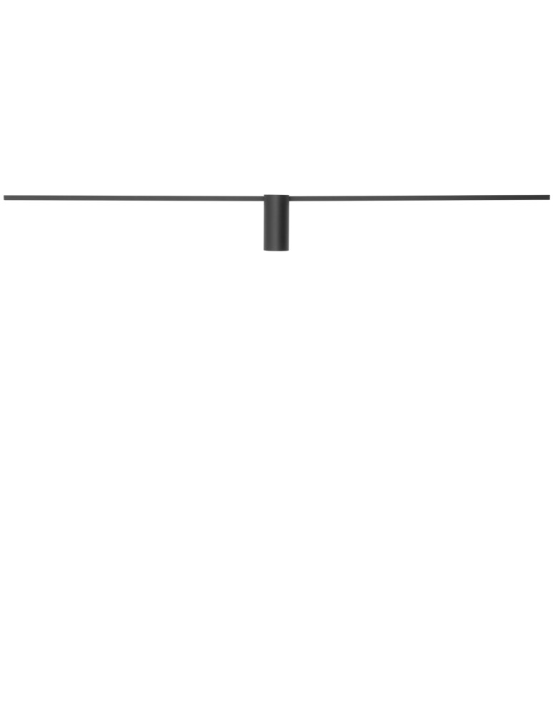 Nowodvorski SPIN LED L  Ścienna Kinkiet obrazowe Max moc 12W LED Czarny 10371
